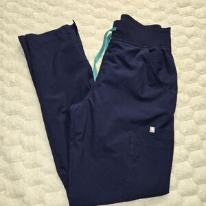Figs scrub technical collection navy pants size Small Tall Like new